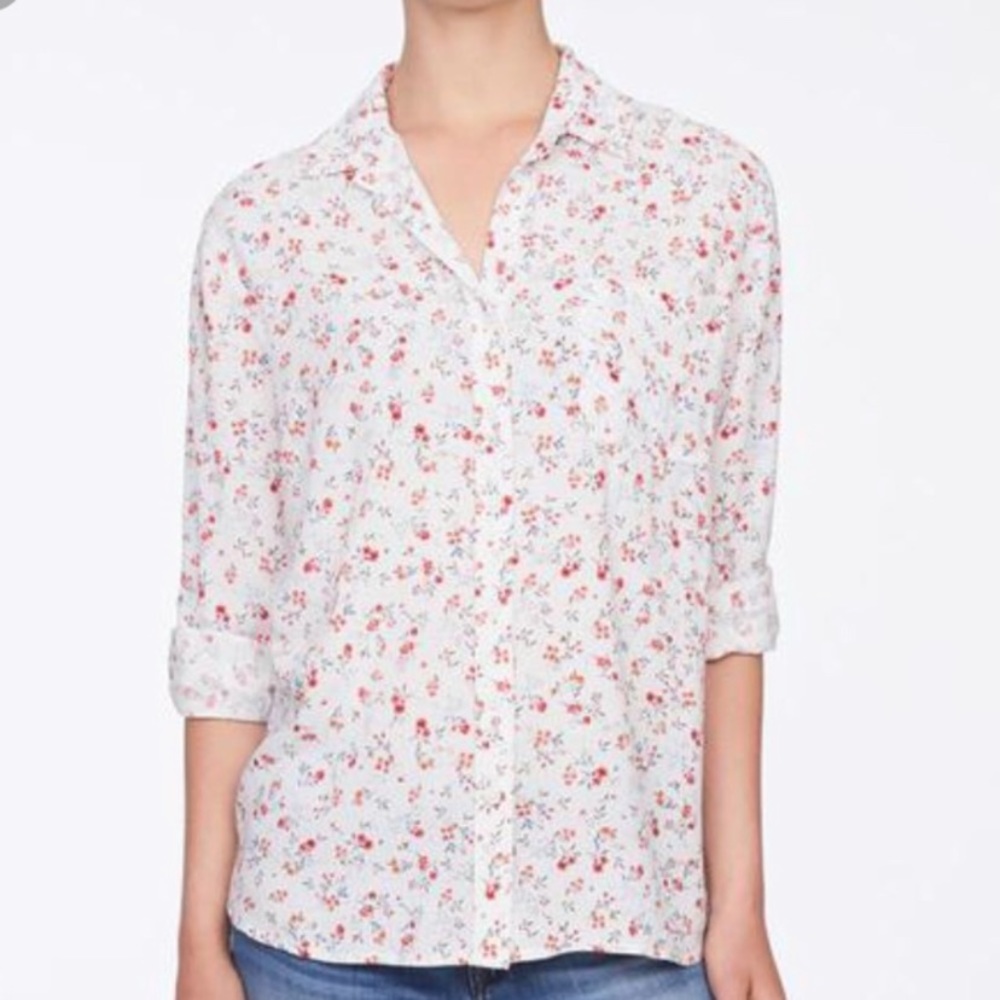BeachLunchLounge Nordstrom Floral Buttondo…